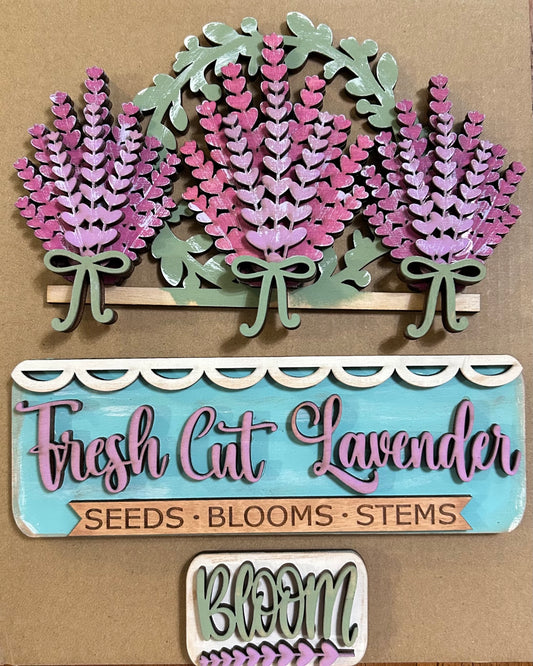 DIY Lavender Trio Insert