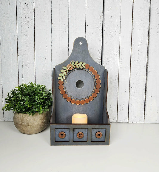 Heirloom Folk Art Shaker Box