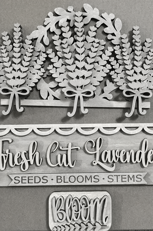 DIY Lavender Trio Insert