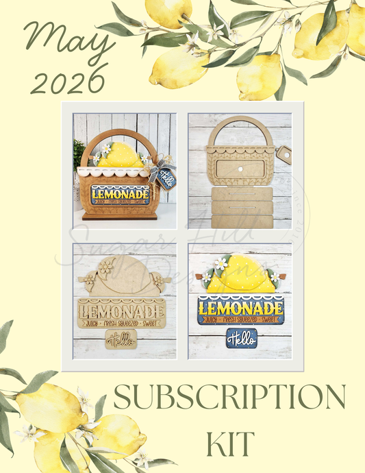 DIY Decor Monthly Subscription Box